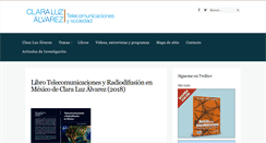 Desktop Screenshot of claraluzalvarez.org